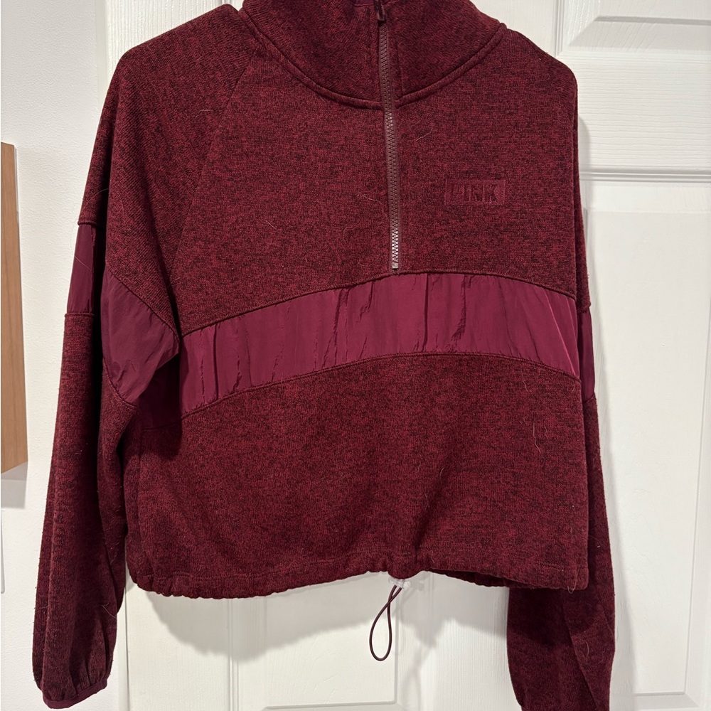 PINK Victoria's Secret Maroon Sweatshirt